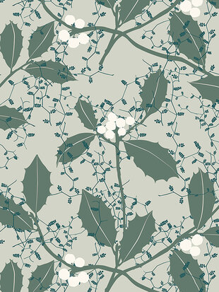 Cadeaupapier Sophora Green