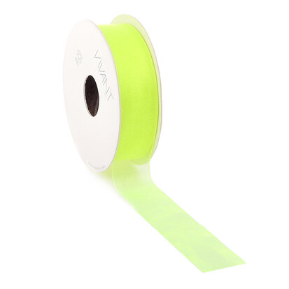 Organza Lint Neon yellow rol