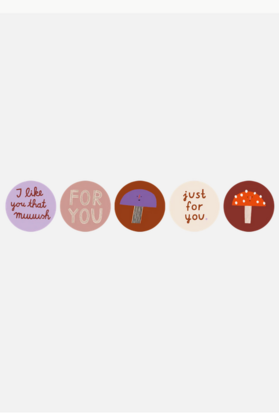 Stickers Mushroom