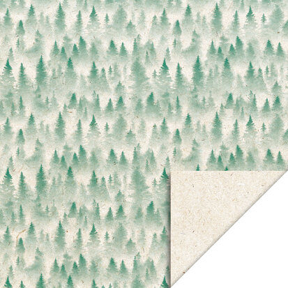 Cadeaupapier Xmas Winter Forest 