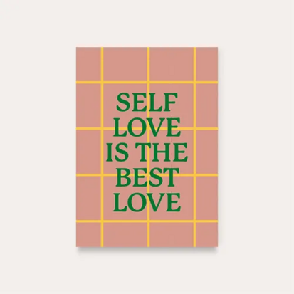 Ansichtkaart Self love...