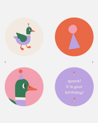 Stickers Anne Pascal · ducks · mixed 