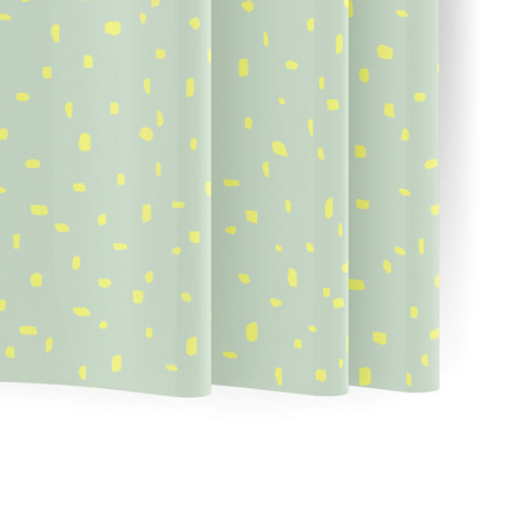 Vloeipapier Minimal Dots Mint/geel