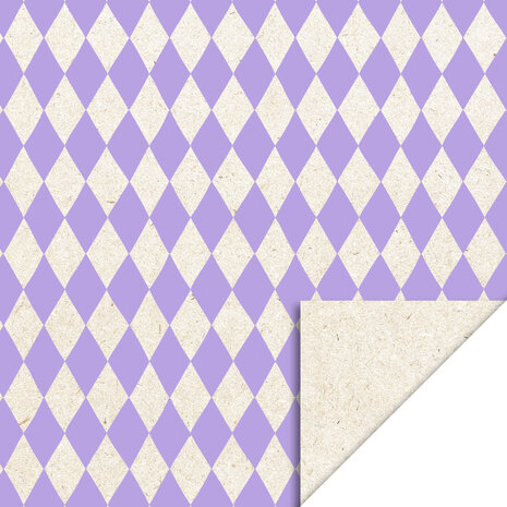 Cadeaupapier Harlequin Lilac