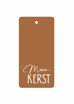 Cadeaulabel Mooie kerst brique