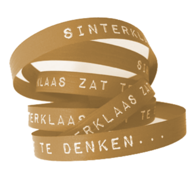 Krullint Sinterklaas zat te denken goud