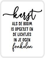 Lotsoflo Sticker Kerst, fonkelen