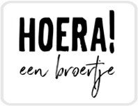 Lotsoflo Sticker Hoera! Een broertje