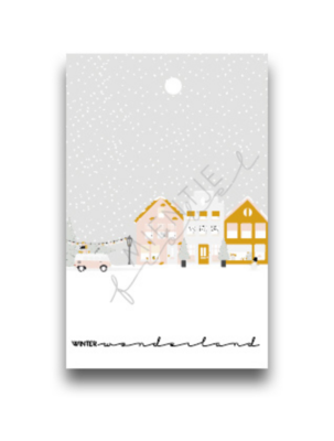 Cadeaukaartje Winter wonderland