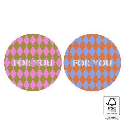 Stickers Duo - For You Harlequin