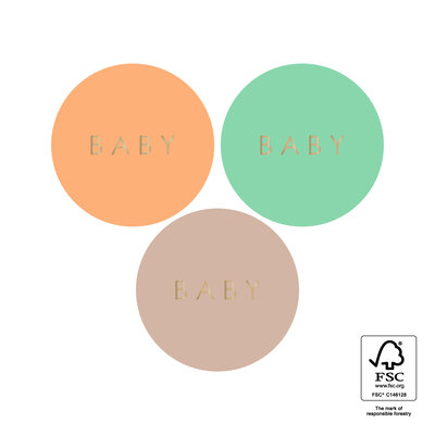 Stickers Multi - Baby Gold - Uni