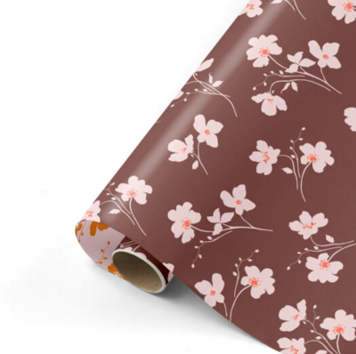 Cadeaupapier Classic flowers Colorful